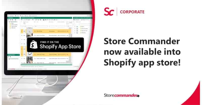 Shopify: Store Commander now available into Shopify App Store!