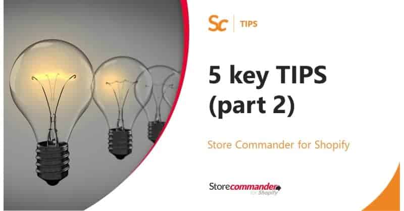 Vous éclairez avec Sc pour Shopify en 5 Tips 