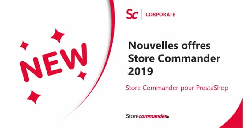 Nouvelles offres Store Commander 2019