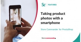 Taking product photos with a smartphone