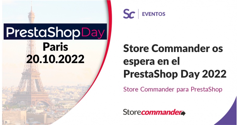 Store Commander os espera en el PrestaShop Day 2022