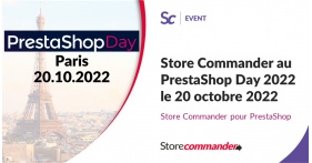 Retrouvez Store Commander au PrestaShop Day 2022
