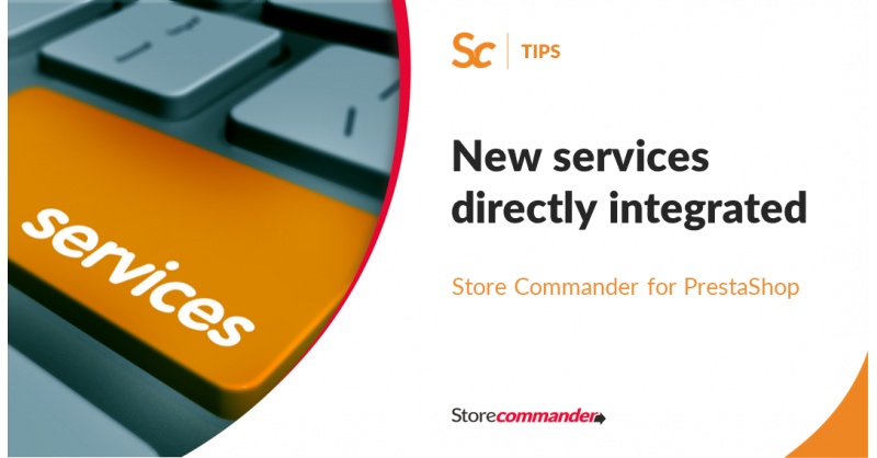 New services directly integrated to Store Commander