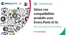 Gérez vos compatibilités produits avec Every.Parts et Store Commander