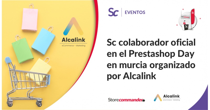 STORE COMMANDER COLABORADOR OFICIAL EN EL PRESTASHOP DAY EN MURCIA ORGANIZADO POR ALCALINK