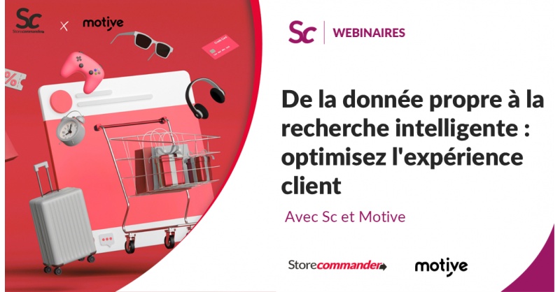 De la donnée propre à la recherche intelligente : optimisez l'expérience client avec Sc et Motive
