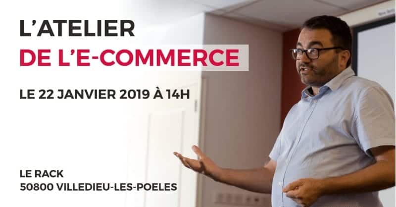 Vincent à l'Atelier de l'e-Commerce !